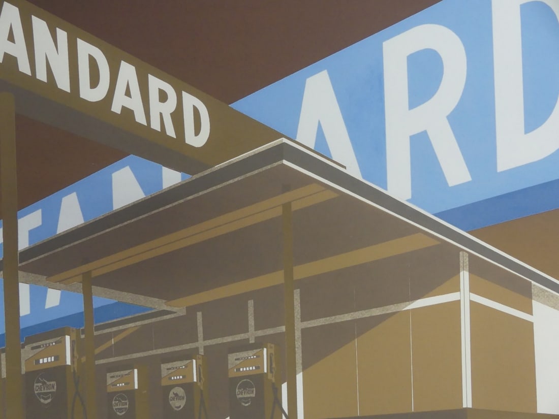ED RUSCHA DOUBLE STANDARD OFFSET LITHOGRAPH - 3