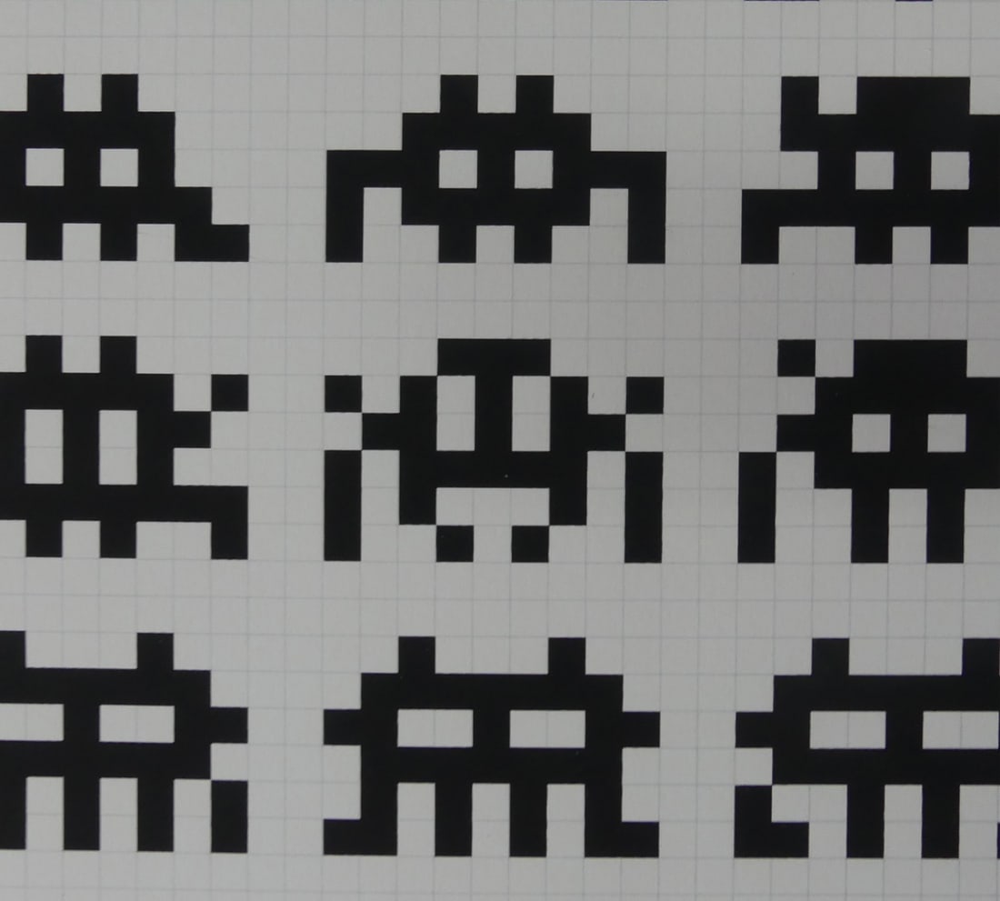 INVADER 'REPETITION VARIATION EVOLUTION' - 3