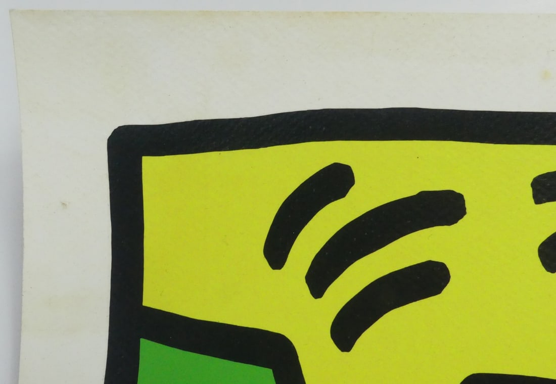 KEITH HARING 'UNTITLED' SCREENPRINT - 7