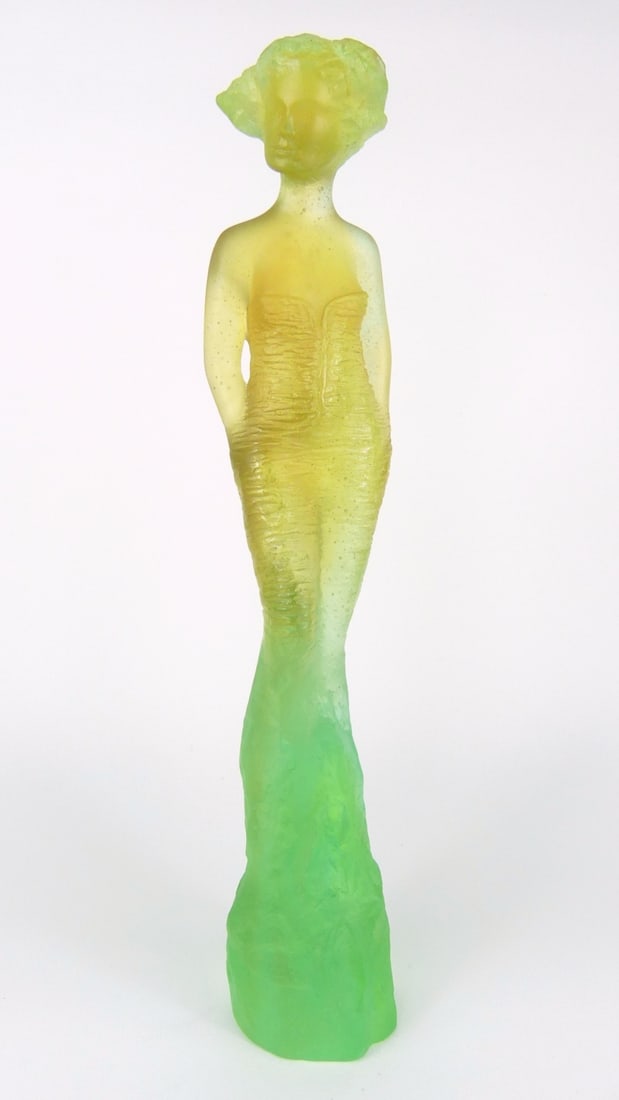 DAUM 'ELEONORE' PATE DE VERRE ART GLASS SCULPTURE (1 of 9)