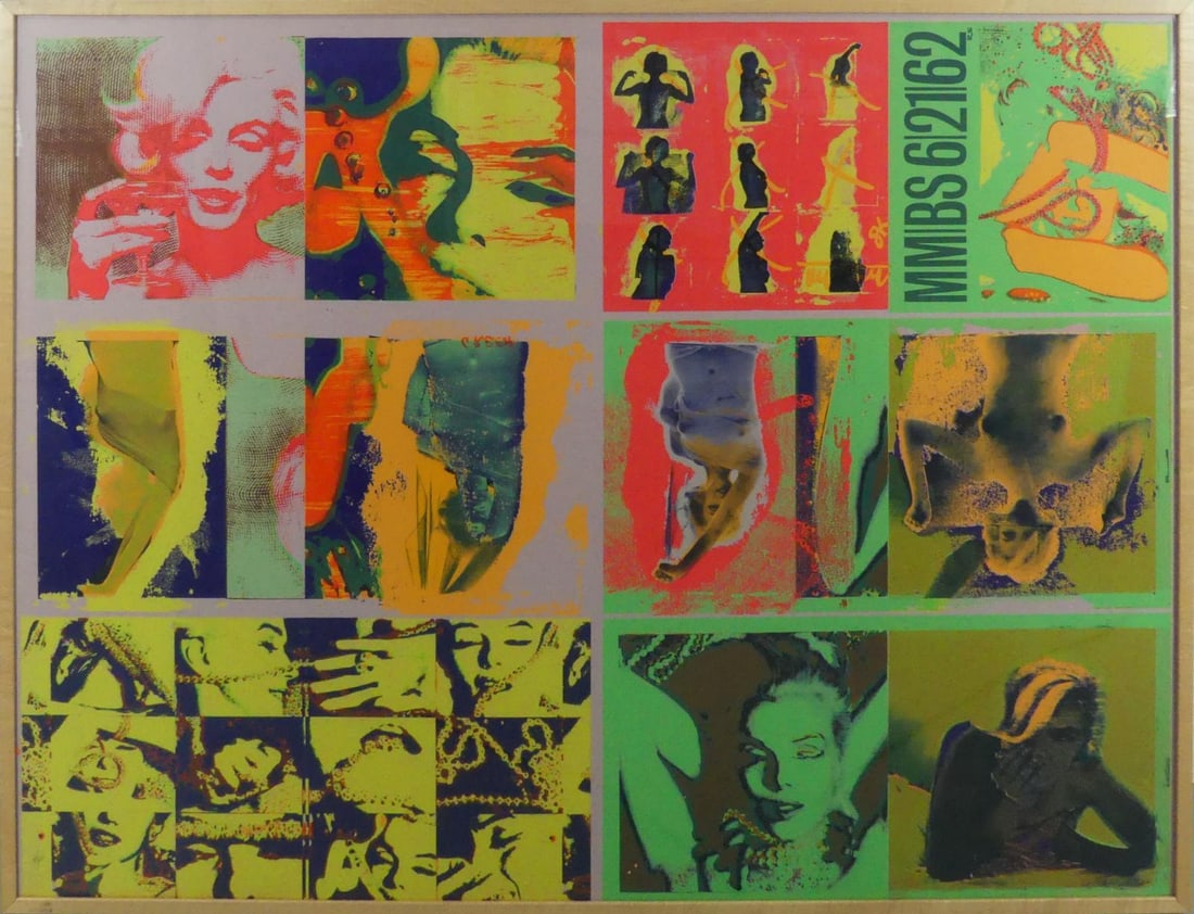 BERT STERN 'MARILYN MONROE' SCREENPRINT (1 of 6)