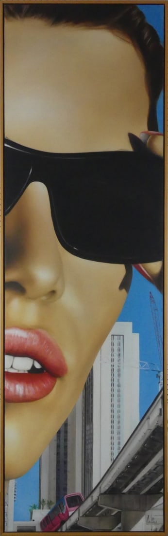 MICHAEL PELLUS 'MIMI' OIL PAINTING ON CANVAS (1 of 9)