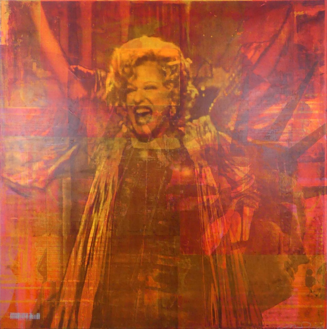 ANDREAS REIMANN 'BETTE MIDLER' MIXED MEDIA (1 of 6)