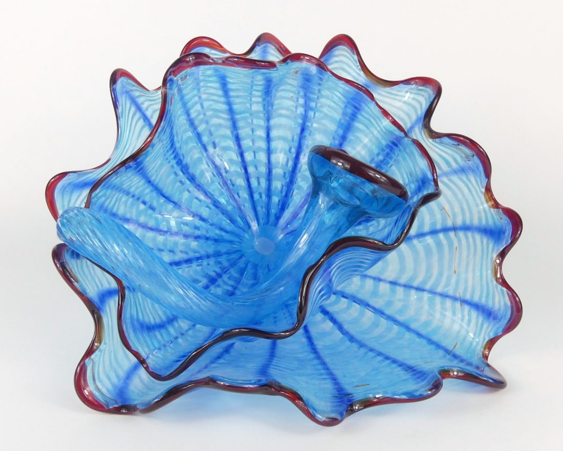3pc DALE CHIHULY [AFTER] ART GLASS SEA FORM (1 of 10)