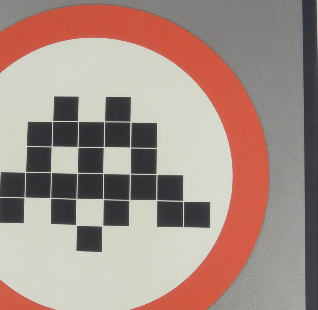 INVADER 'WARNING INVADER' - 3