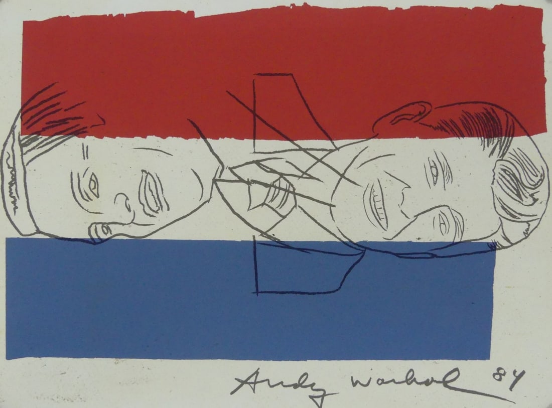 ANDY WARHOL 'ELECTION NIGHT' INVITATION (1 of 8)