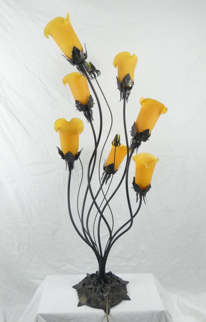 ART NOUVEAU STYLE FLOOR LAMP (1 of 6)