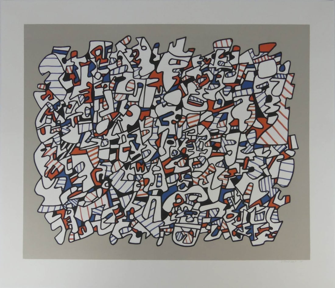 JEAN DUBUFFET 'ONTOGENESE' (1 of 5)