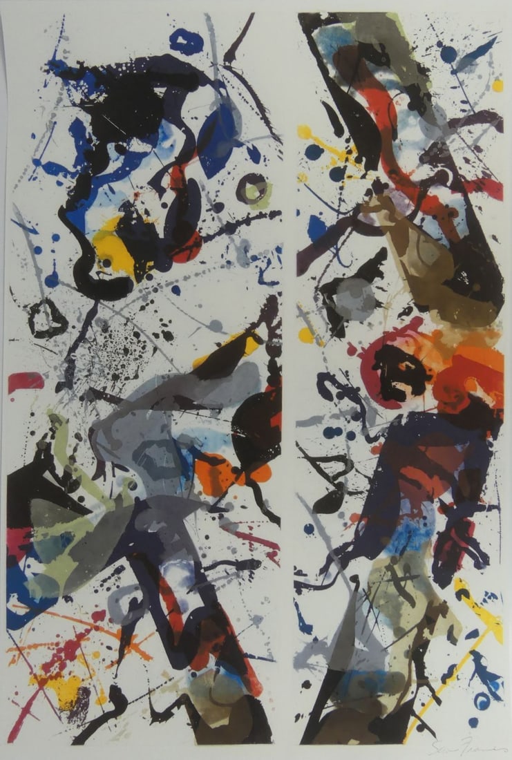 SAM FRANCIS 'UNTITLED (SFE-031)' (1 of 6)