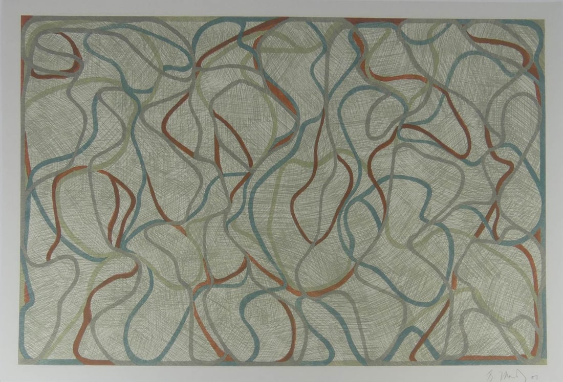 BRICE MARDEN 'EAGLES MERE MUSES' (1 of 5)