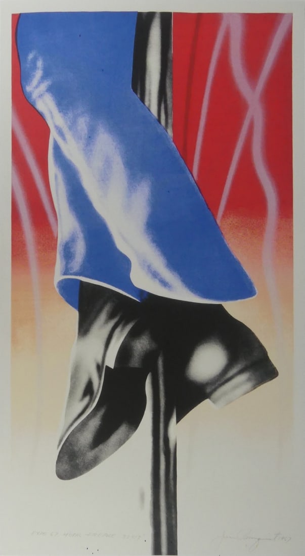 JAMES ROSENQUIST 'EXPO 67 MURAL FIRE POLE' (1 of 6)