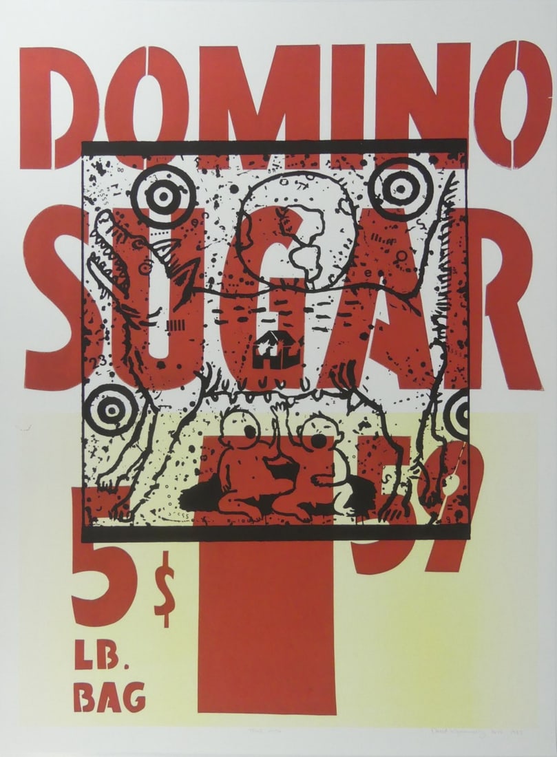 DAVID WOJNAROWICZ 'TRUE MYTH (DOMINO SUGAR)' (1 of 7)