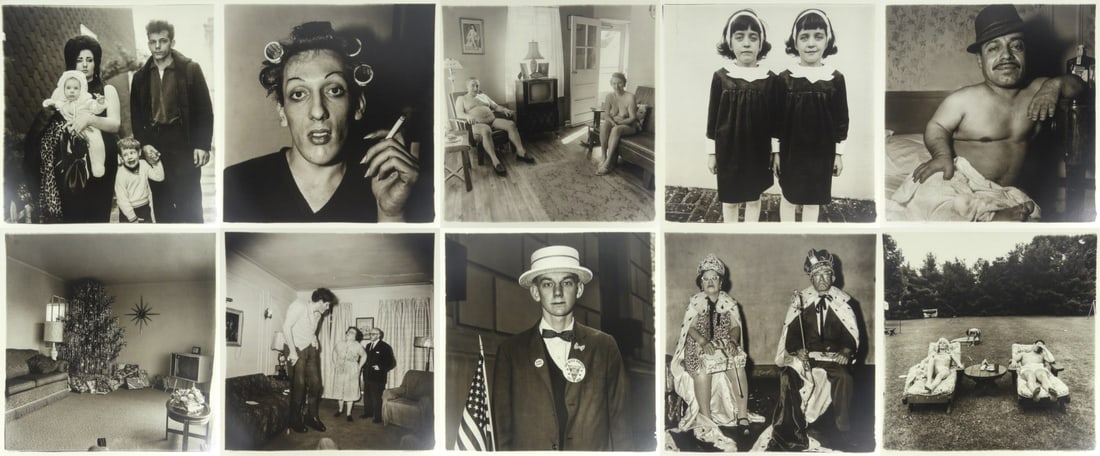 10pc DIANE ARBUS PHOTO-LITHOS (1 of 14)