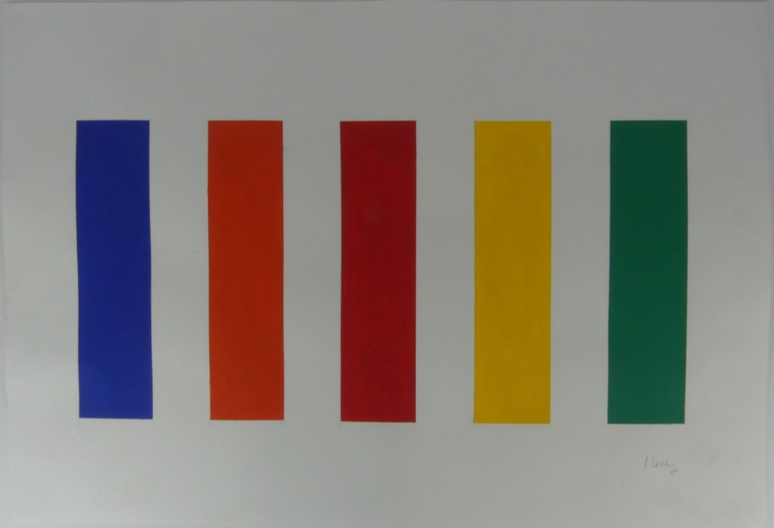 ELLSWORTH KELLY 'GEMINI G.E.L.' SCREENPRINT (1 of 7)