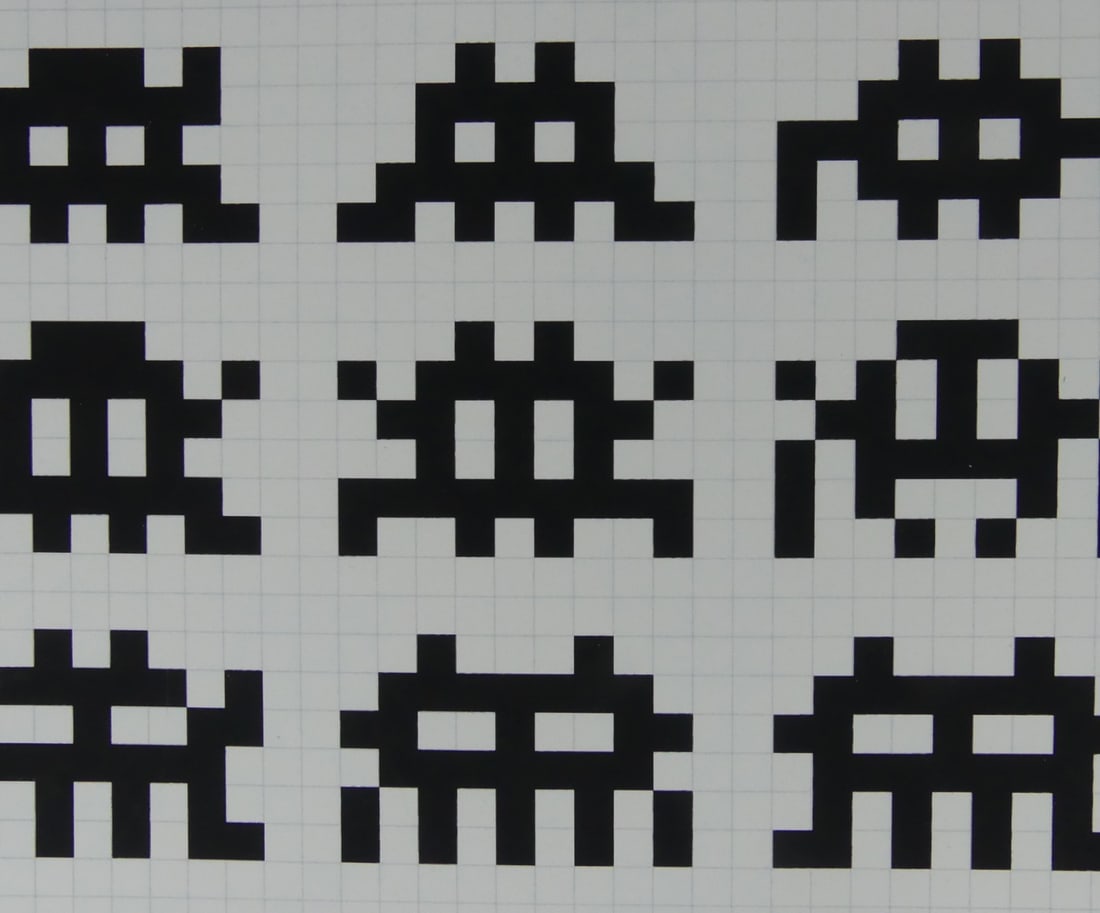 INVADER 'REPETITION, VARIATION, EVOLUTION' - 3