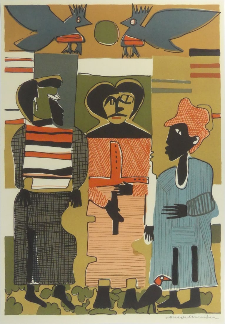 ROMARE BEARDEN 'FIREBIRDS' (1 of 5)