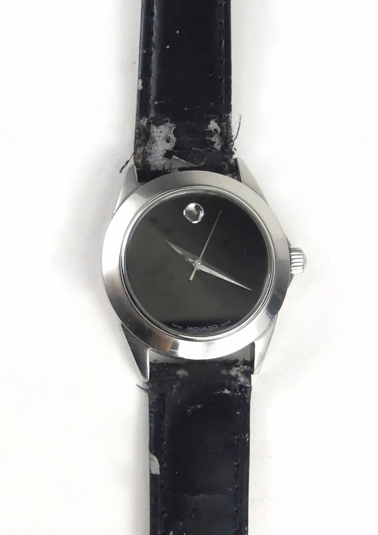 MOVADO KINGMATIC AUTOMATIC STAINLESS WRISTWATCH (1 of 5)