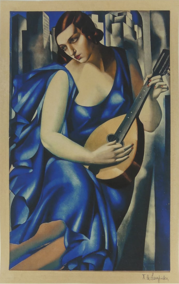 TAMARA DE LEMPICKA 'THE MUSICIAN' (1 of 6)