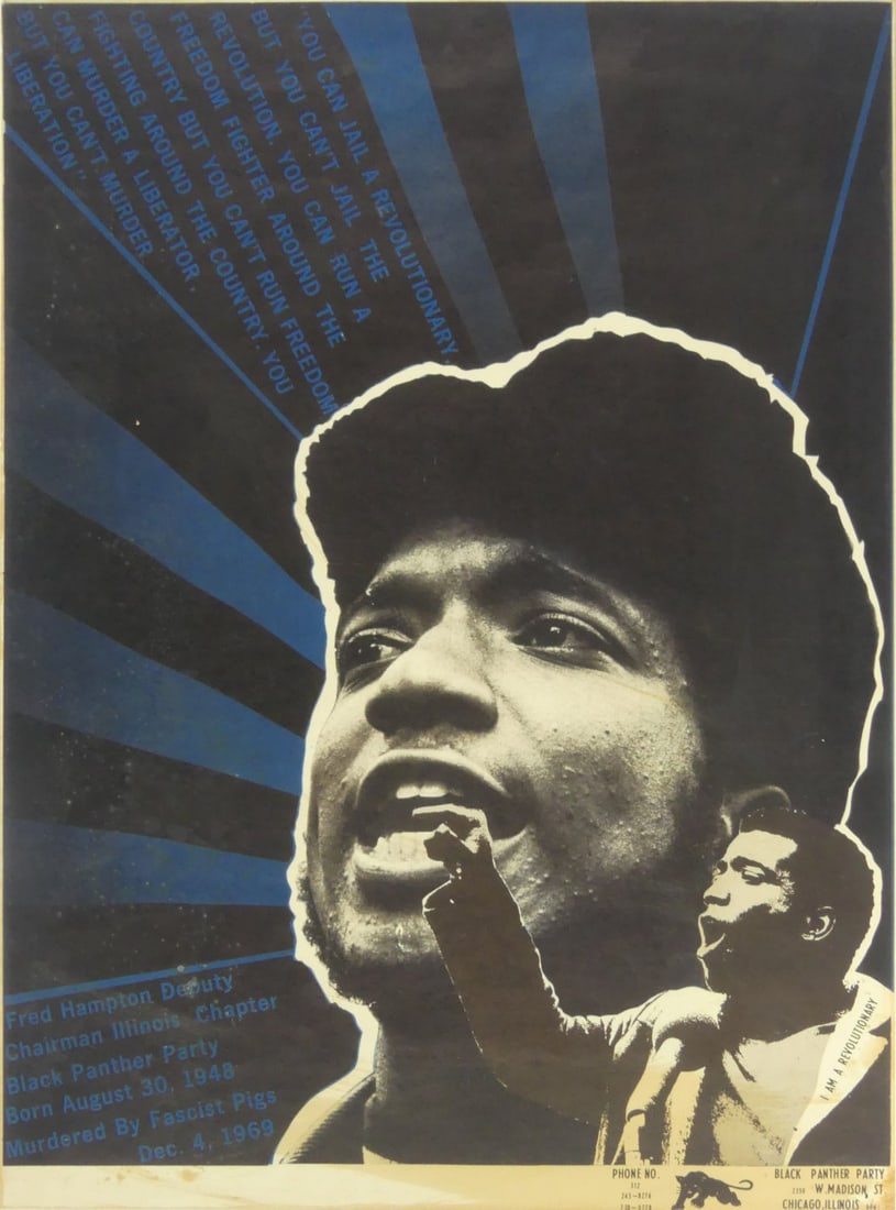 BLACK PANTHERS 'I AM A REVOLUTIONARY' POSTER (1 of 6)