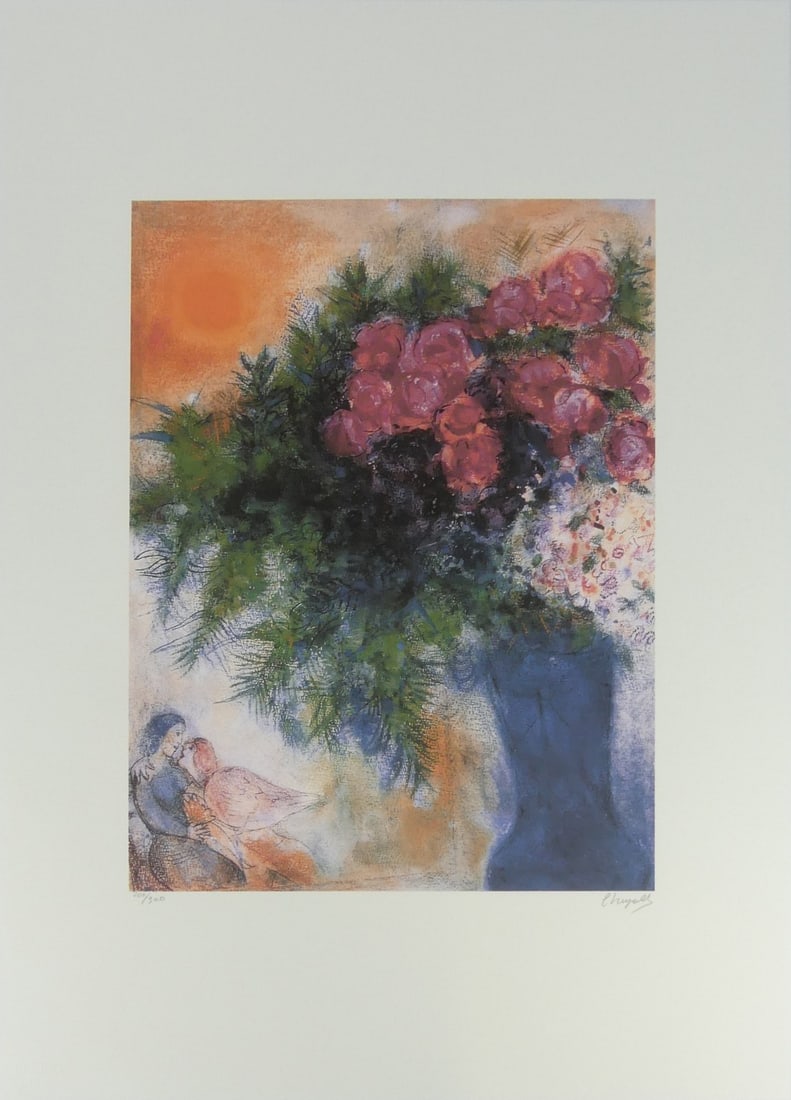 MARC CHAGALL 'REVERIE' LITHOGRAPH (1 of 7)