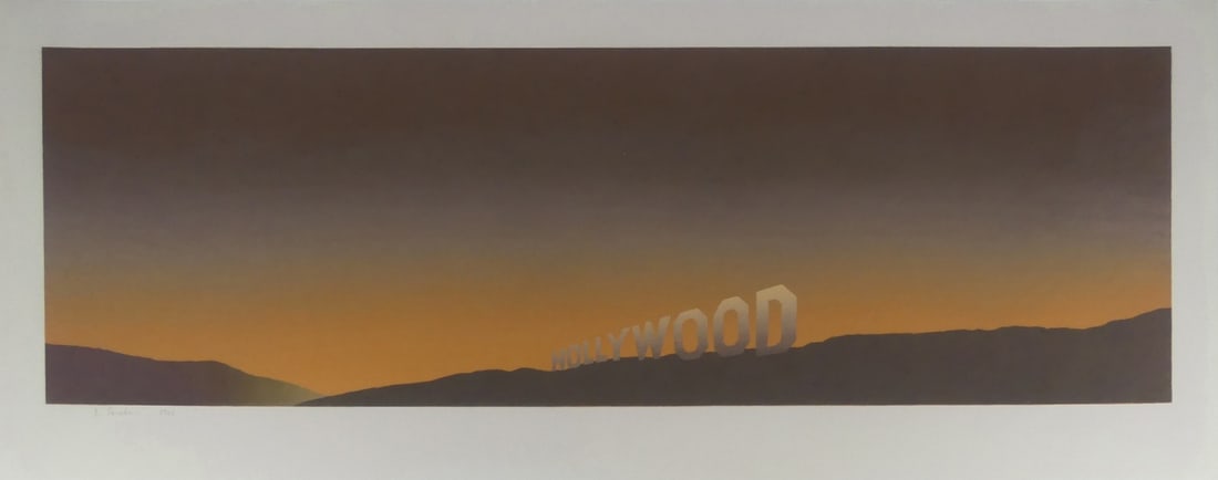 ED RUSCHA 'HOLLYWOOD' (1 of 5)
