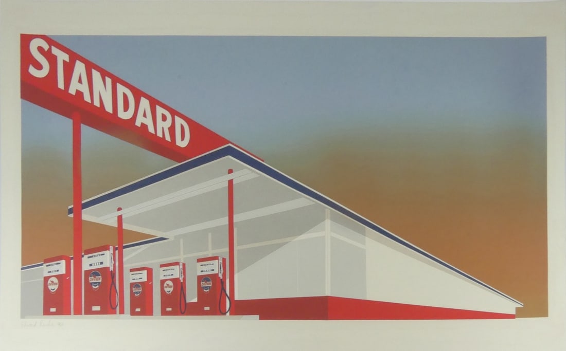 ED RUSCHA 'STANDARD STATION' (1 of 5)