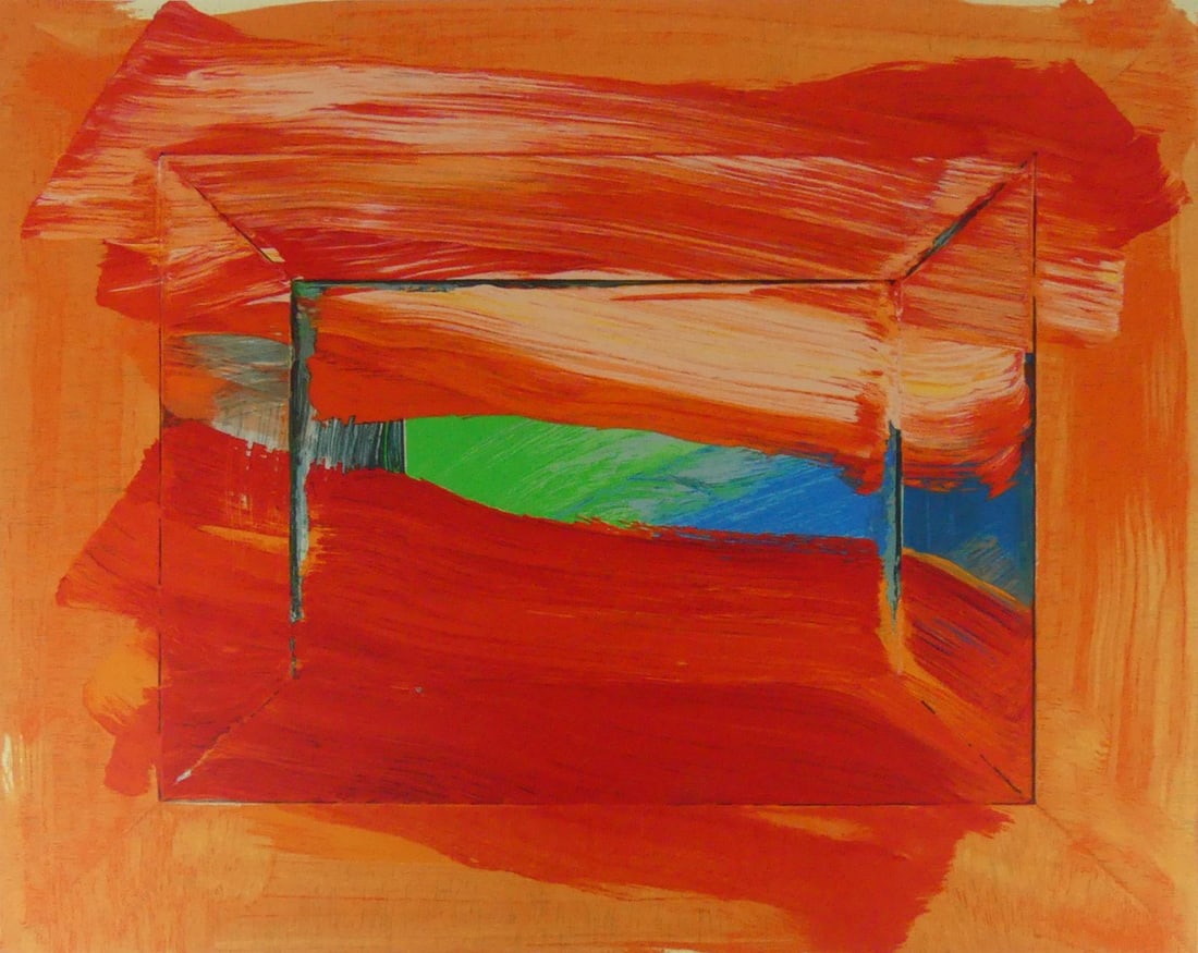 HOWARD HODGKIN 'SKY'S THE LIMIT' (1 of 6)