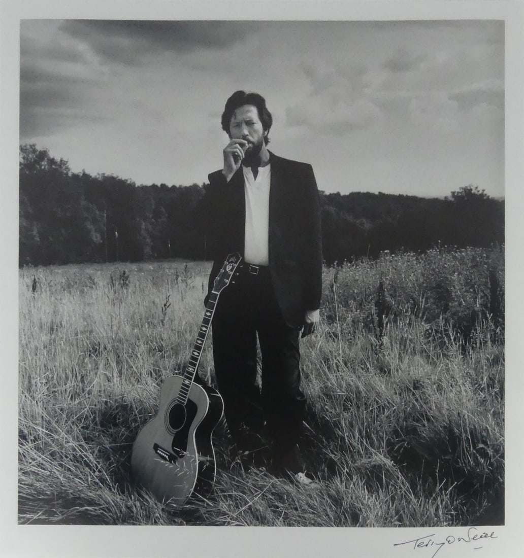 TERRY O'NEILL 'ERIC CLAPTON, SURREY, ENGLAND' (1 of 5)
