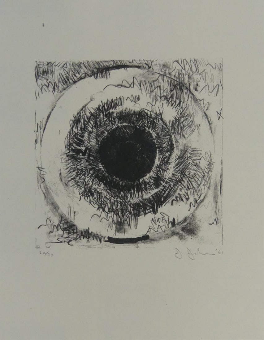 JASPER JOHNS 'TARGET' OFFSET - 2