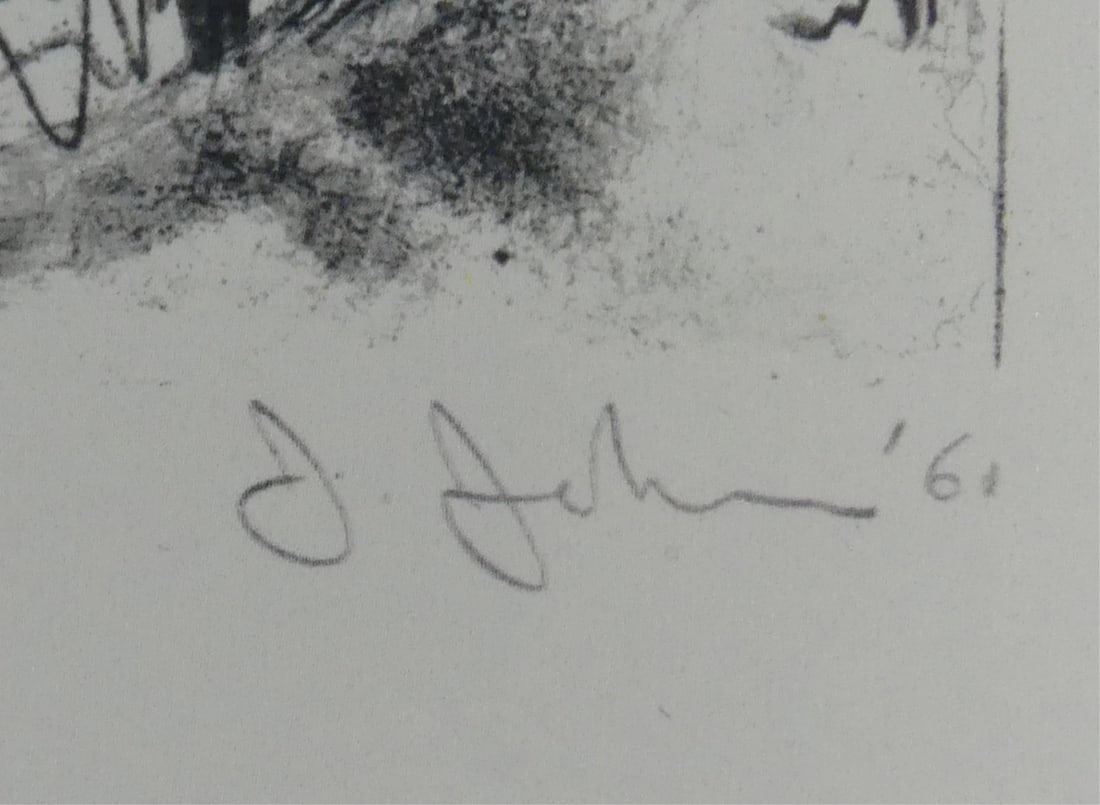 JASPER JOHNS 'TARGET' OFFSET - 4