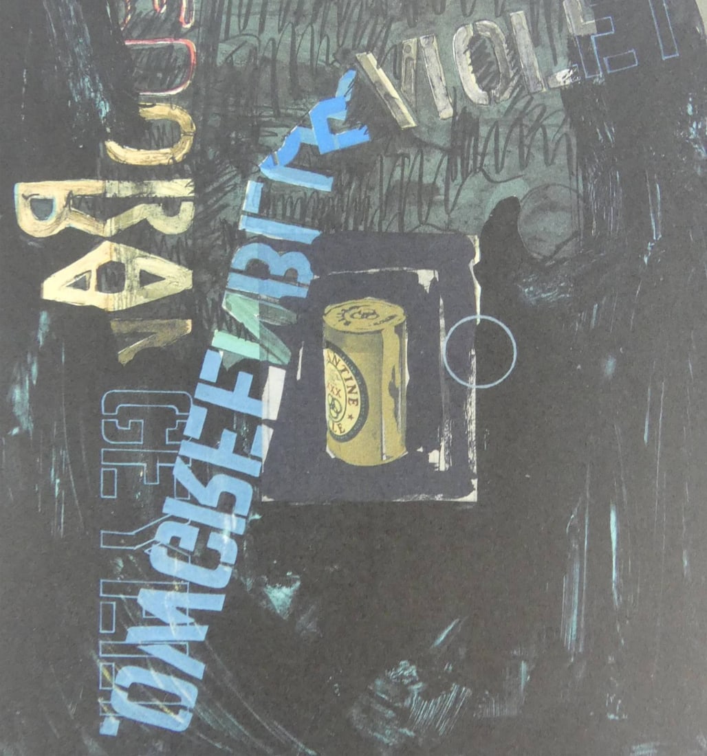 JASPER JOHNS 'DECOY' OFFSET - 3