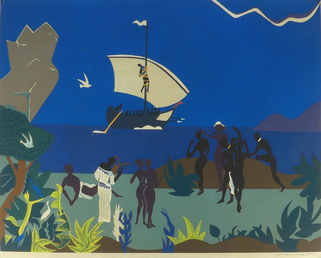 ROMARE BEARDEN 'SIREN'S SONG' (1 of 5)