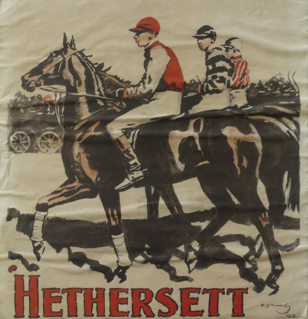 ALFRED JAMES MUNNINGS 'GOING TO THE START' POSTER (1 of 5)