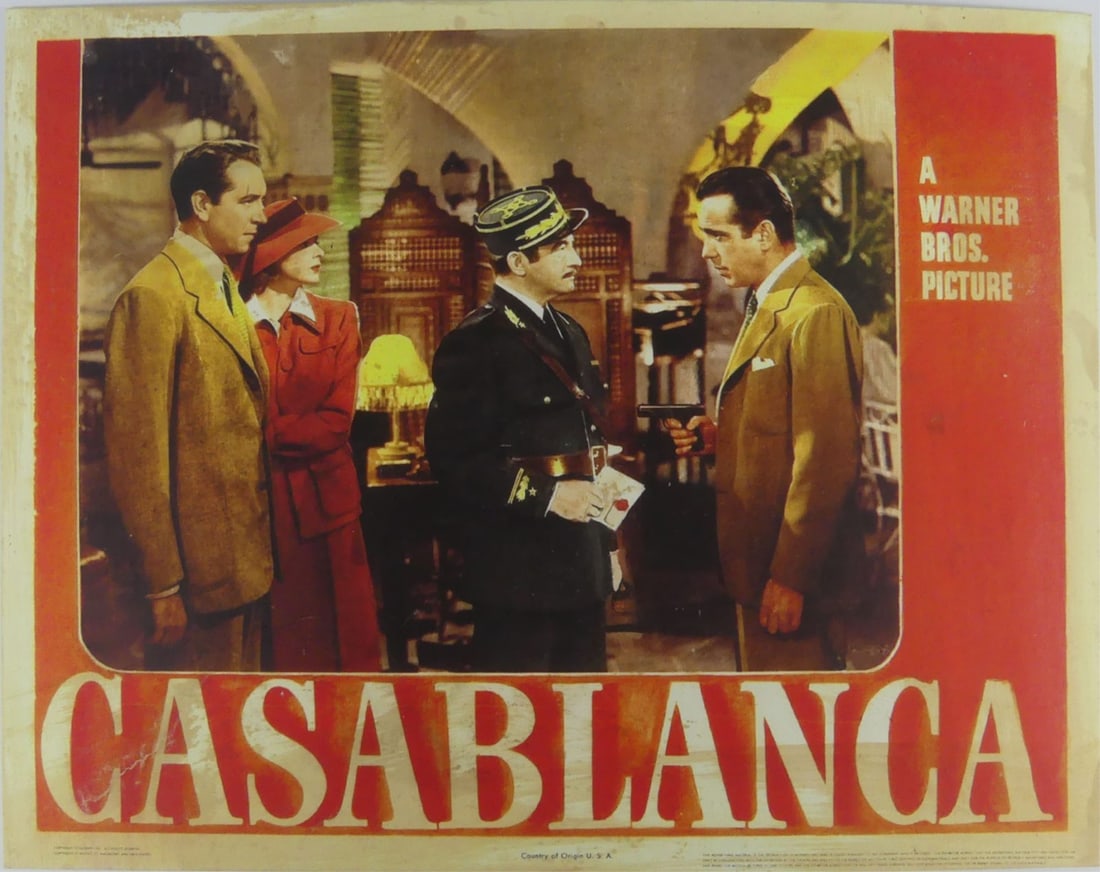 CASABLANCA LOBBY CARD (1 of 4)