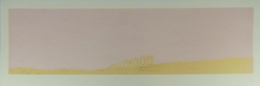ED RUSCHA 'PEPTO-CAVIAR HOLLYWOOD' (1 of 4)