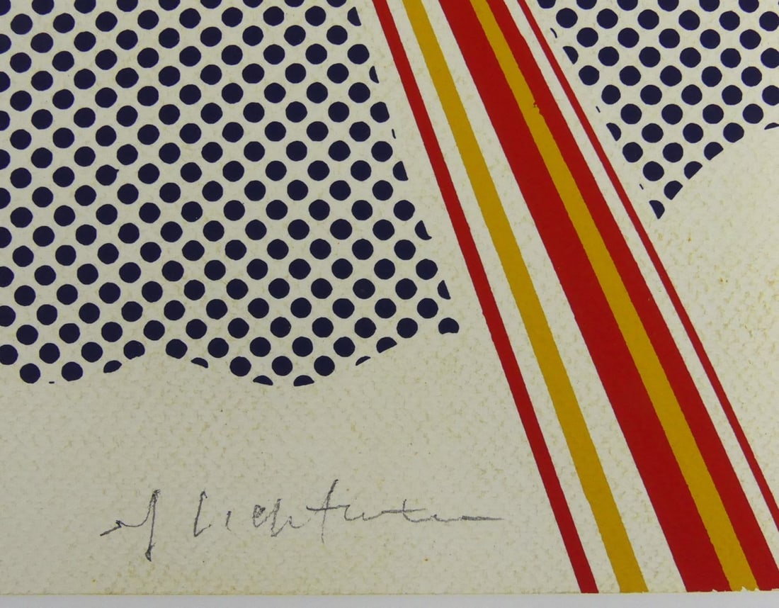 ROY LICHTENSTEIN 'EXPLOSION' LITHOGRAPH - 3