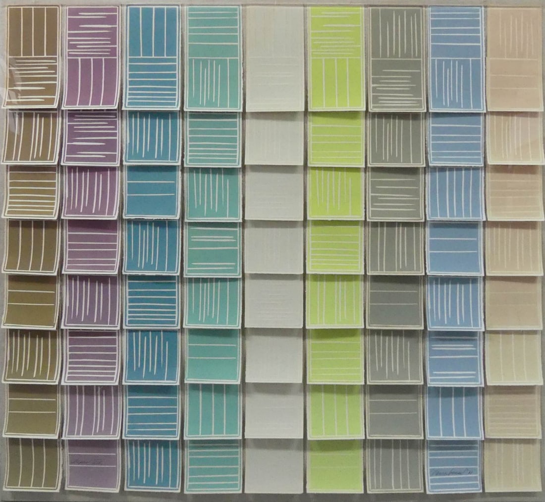 ZELDA TANENBAUM 'TAPIS XIV' COLLAGE (1 of 9)