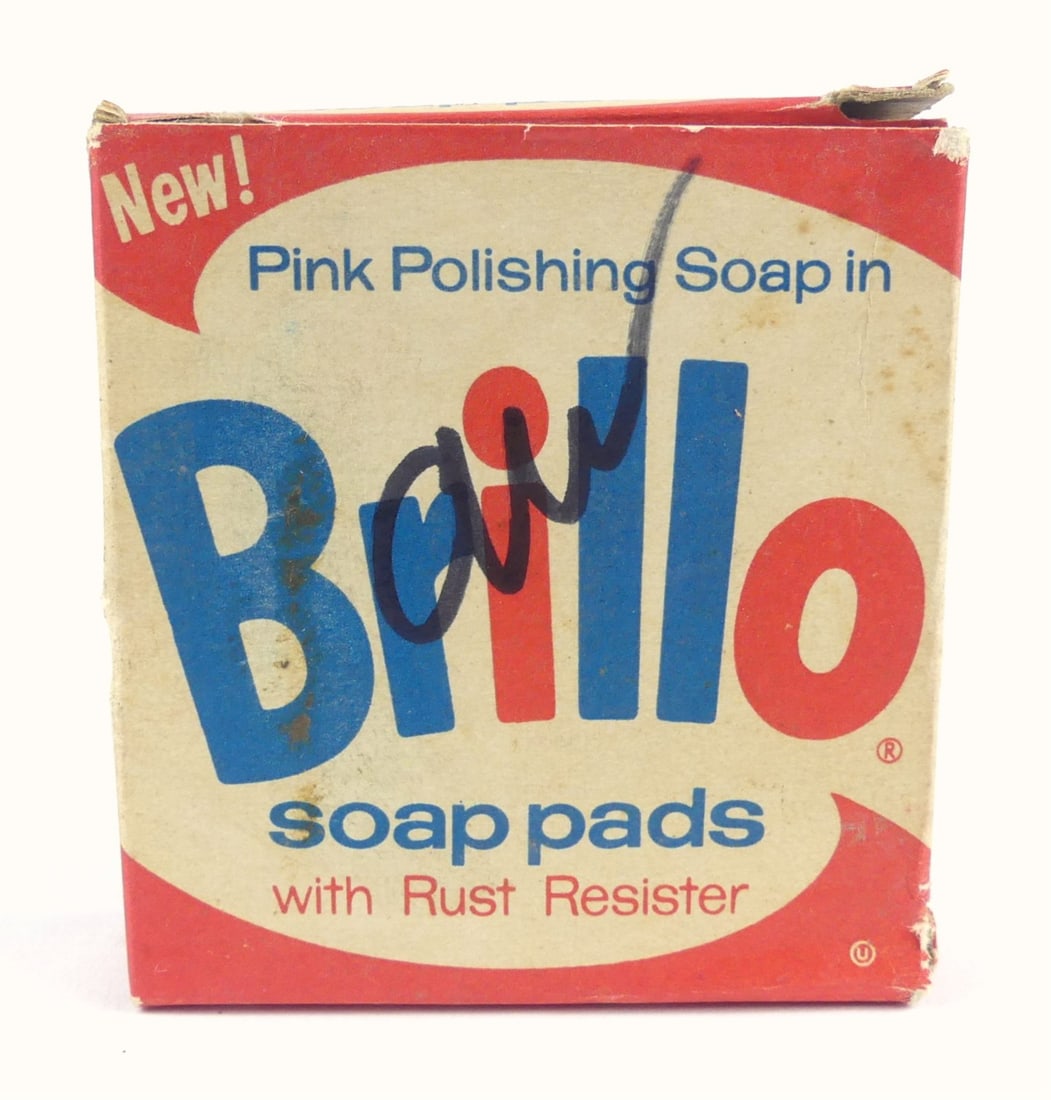 ANDY WARHOL SIGNED BRILLO BOX (1 of 7)