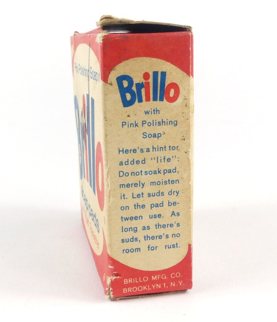 ANDY WARHOL SIGNED BRILLO BOX - 3
