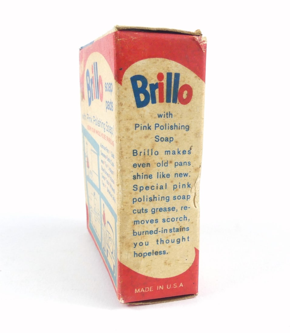 ANDY WARHOL SIGNED BRILLO BOX - 5