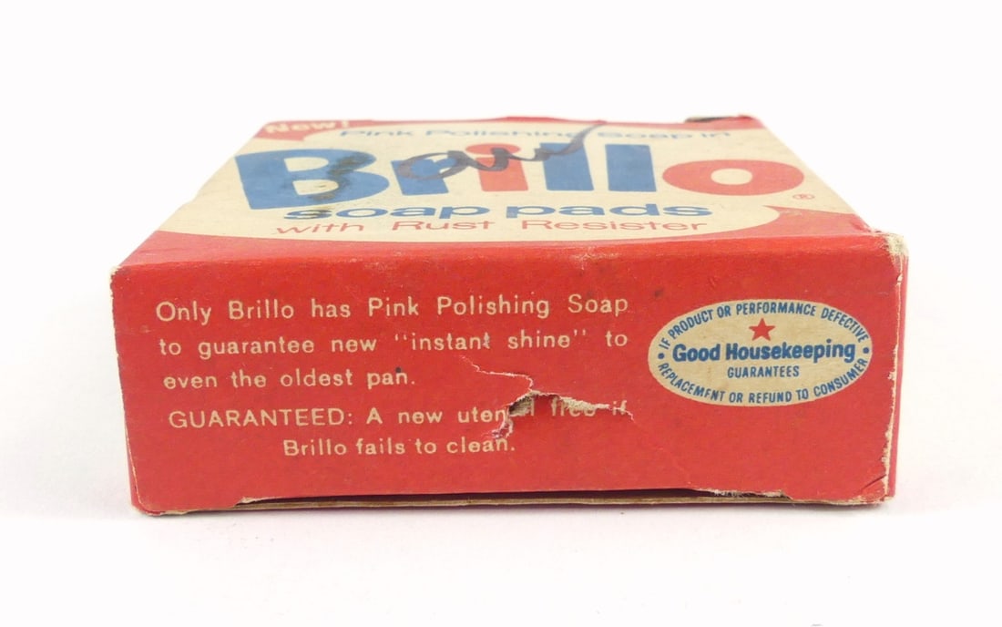 ANDY WARHOL SIGNED BRILLO BOX - 6