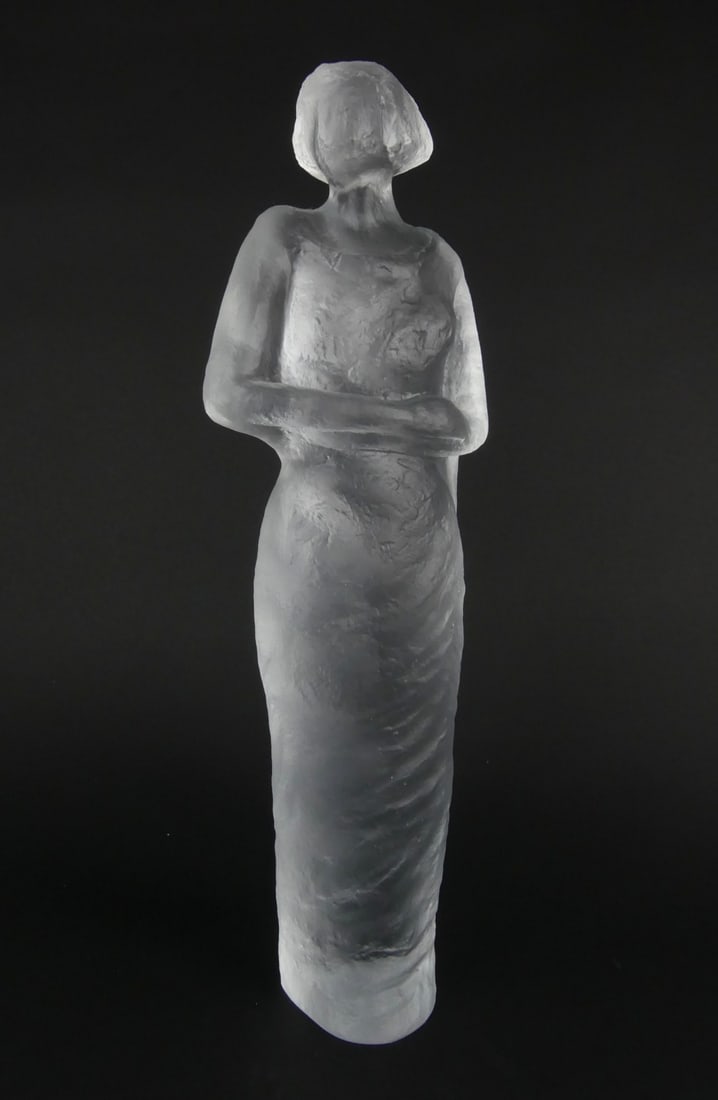 TONE ORVIK CAST GLASS SCULPTURE (1 of 7)