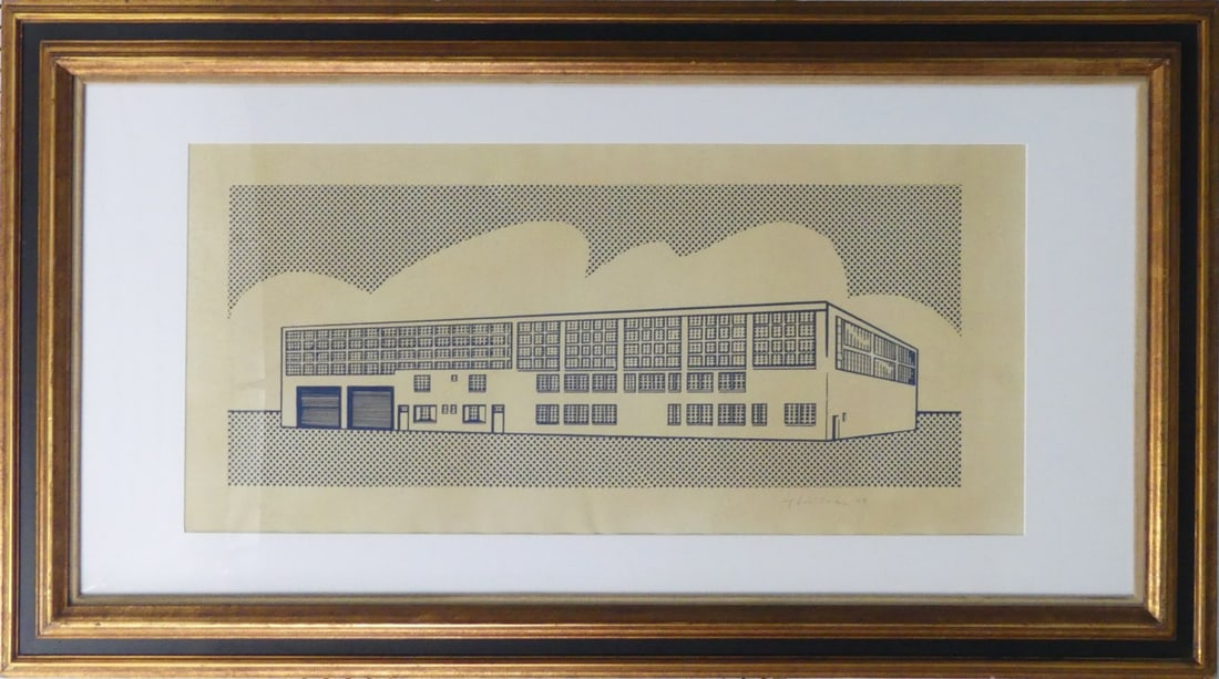 ROY LICHTENSTEIN 'REAL ESTATE' LITHOGRAPH SIGNED (1 of 5)