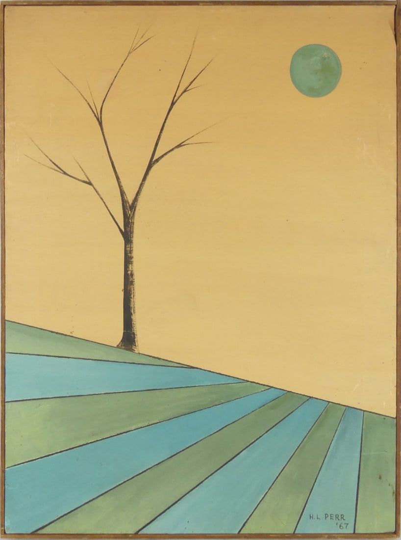 HARRIET PERR 'ALONE' OIL PAINTING ON CANVAS (1 of 7)