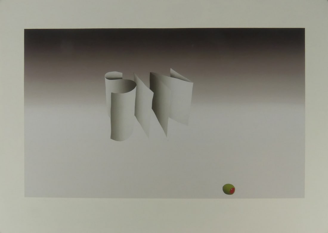 ED RUSCHA 'SIN' COLOR LITHOGRAPH (1 of 6)