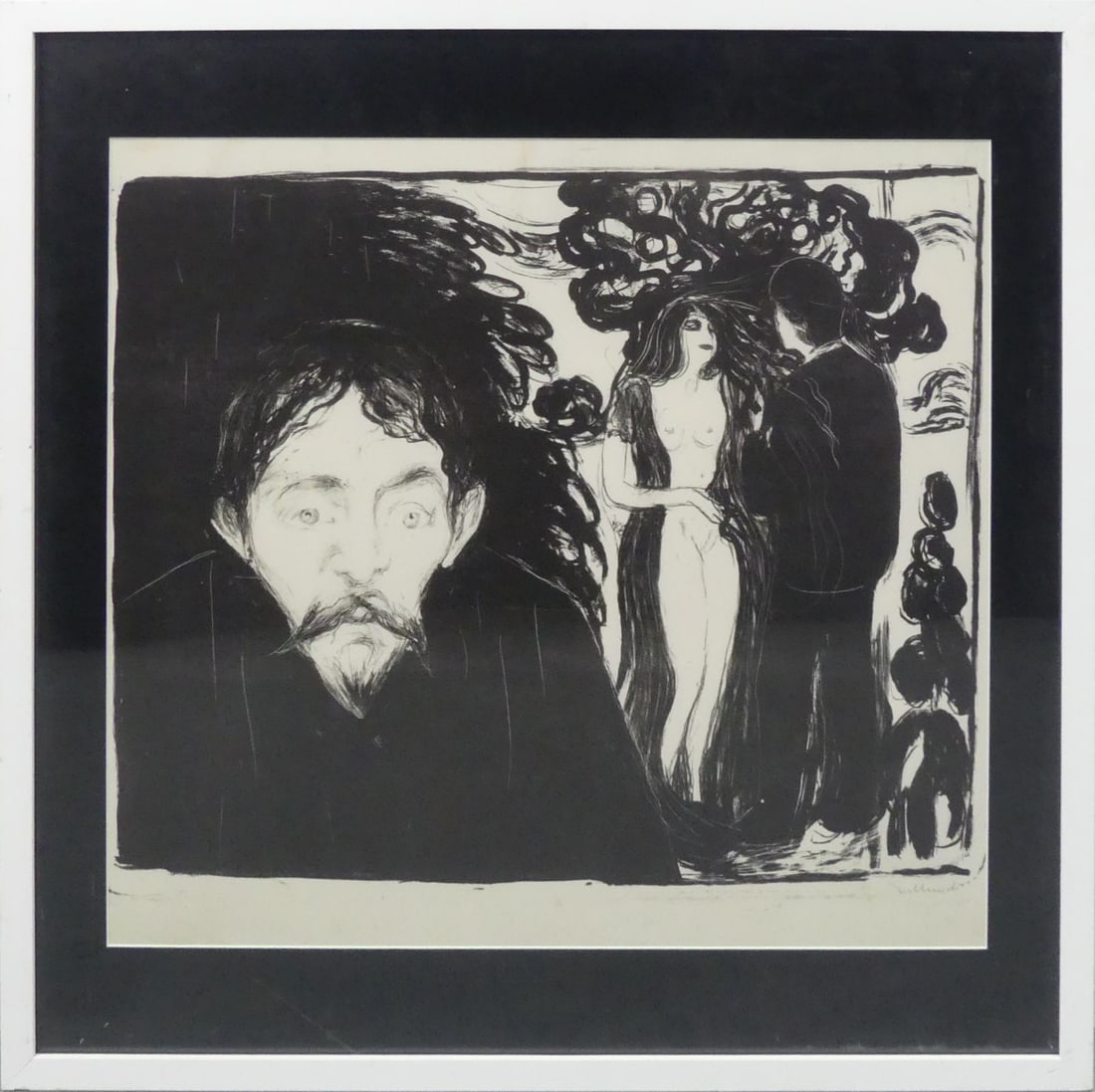 EDVARD MUNCH 'EIFERSUCHT II (JEALOUSY II)' (1 of 6)