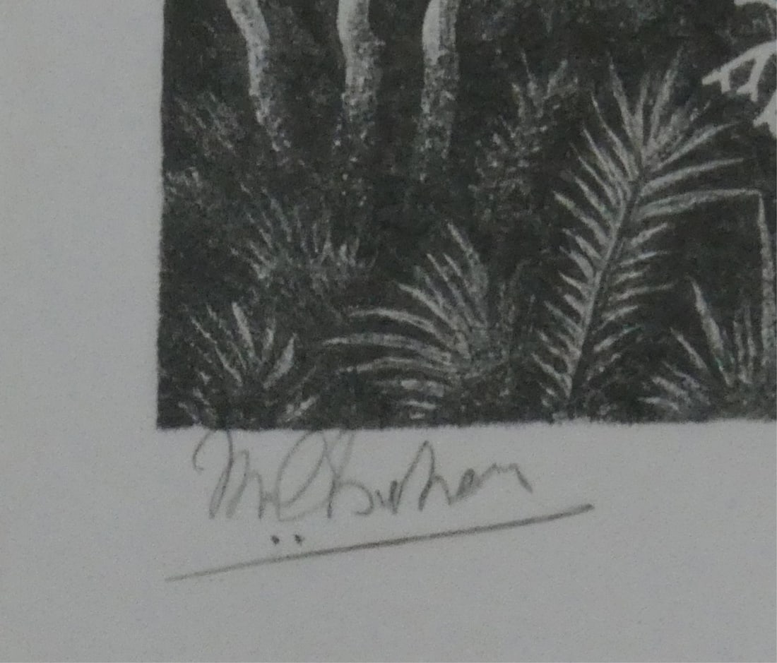 M.C. ESCHER 'WATERFALL' OFFSET LITHOGRAPH - 5