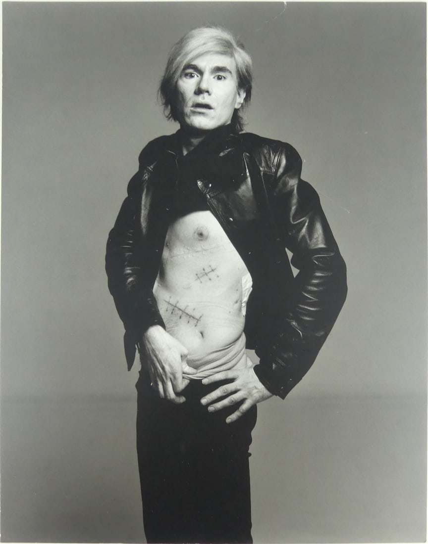 RICHARD AVEDON 'ANDY WARHOL' GRAVURE (1 of 4)