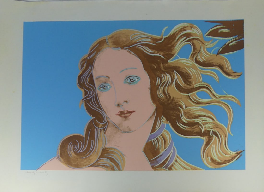 ANDY WARHOL SANDRO BOTTICELLI BIRTH OF VENUS 1482 (1 of 8)