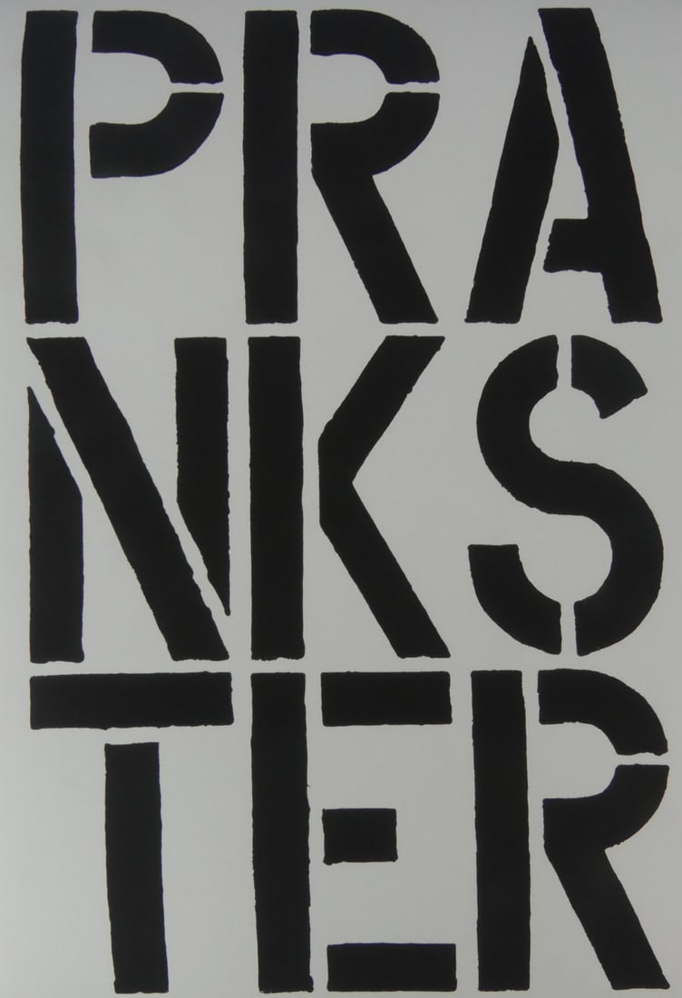 CHRISTOPHER WOOL 'PRANKSTER' OFFSET LITHOGRAPH - 2